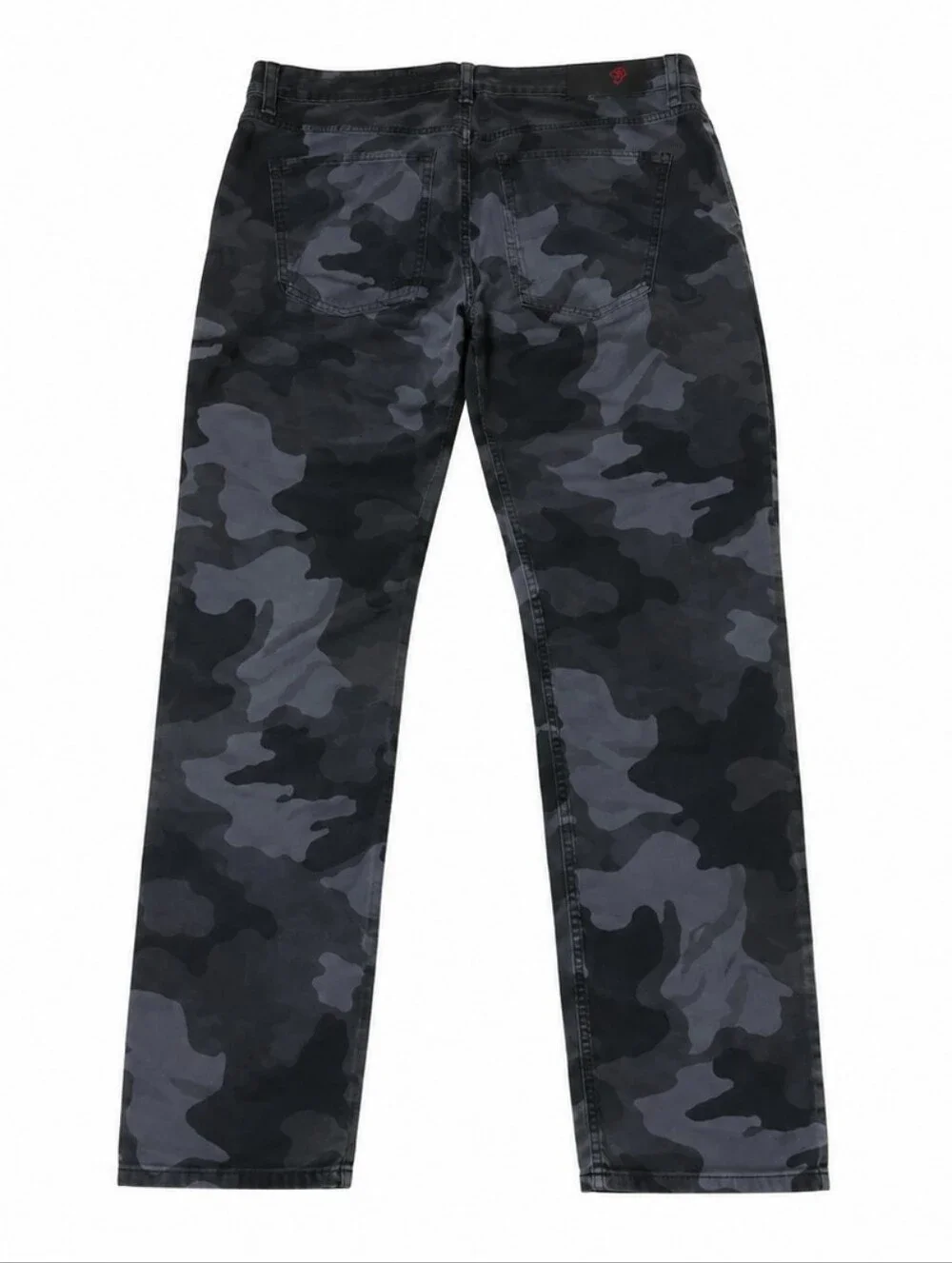 Jordan Craig black grey gray slim fit streetwear camo pants  Camouflage 38 x 32
